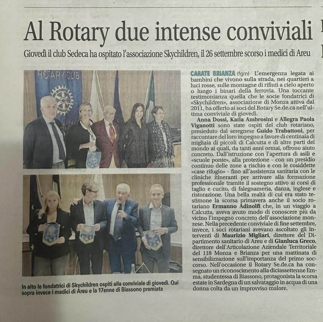 8 ottobre 2024 – Giornale di Carate
